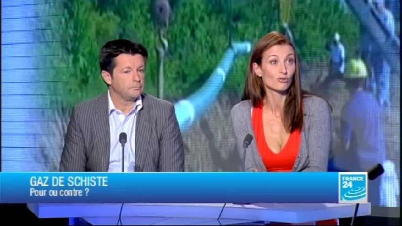 Gaz de schiste :  Pour ou du Contre -  France 24 du 17/07/2013