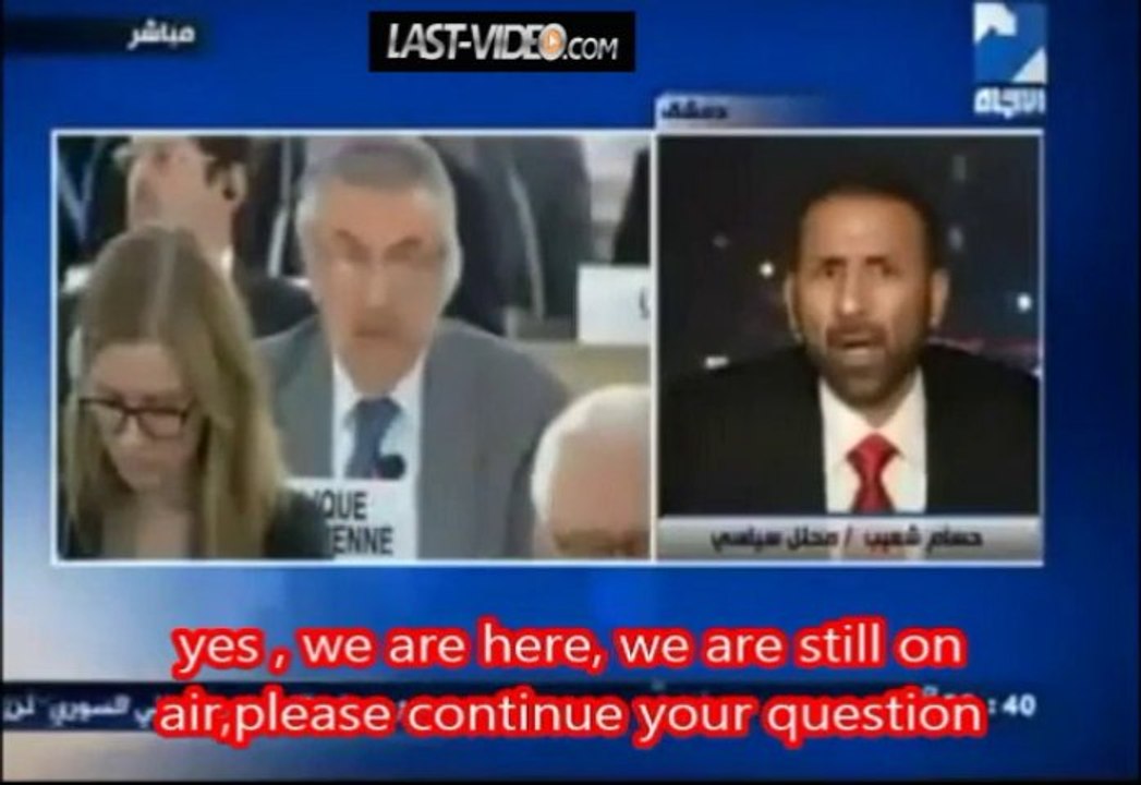 Syrie  Double attentat suicide en direct à la TV pendant une interview d’un journaliste