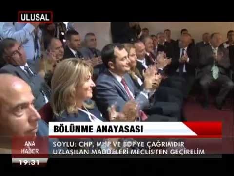 SOYLU'DAN BÖLÜNME ANAYASASINA ÇAĞRI