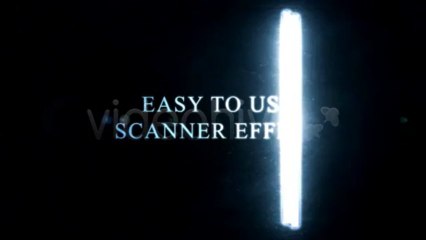 Scanner Effect - After Effects Template