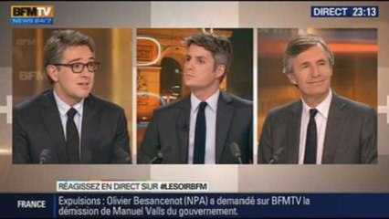 Le Soir BFM: Valls: le péril jeune ? - 17/10 6/6