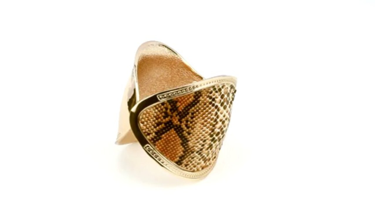 Python druk manchet bracelet