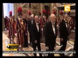 عباس يدعو البابا فرانسيس لزيارة الأراضي المقدسة