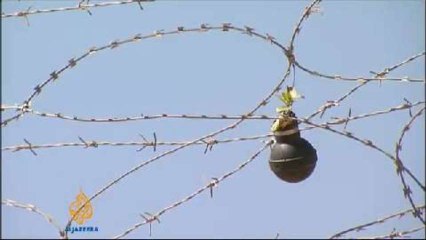 West Bank villagers honor through garden