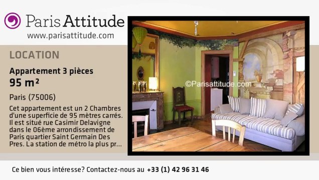 Appartement 2 Chambres à louer - St Germain, Paris - Ref. 4999