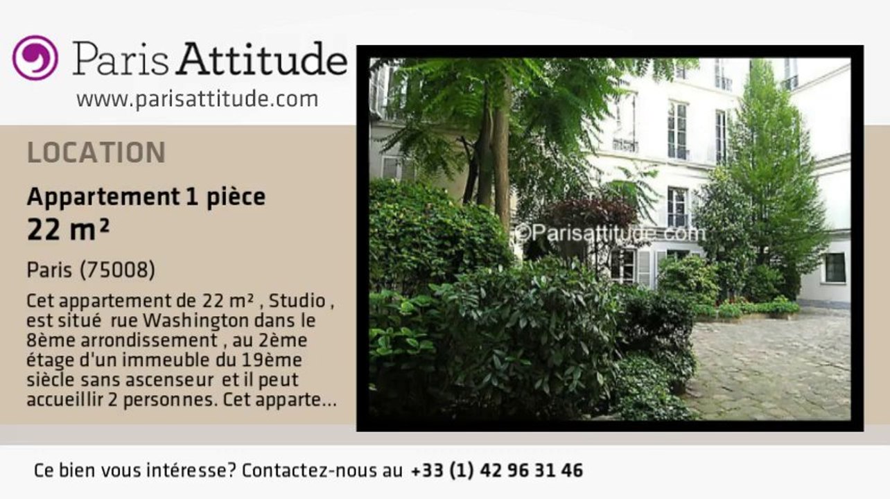 Appartement Studio à louer - Champs Elysées, Paris - Ref. 7475