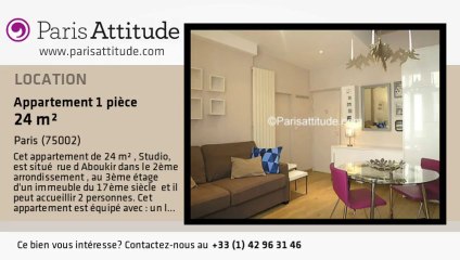 Appartement Studio à louer - Montorgueil, Paris - Ref. 7427
