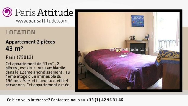 Appartement 1 Chambre à louer - Daumesnil, Paris - Ref. 2975