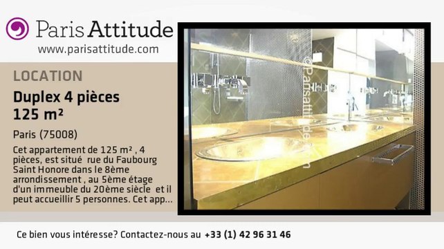 Duplex 3 Chambres à louer - Concorde, Paris - Ref. 7092