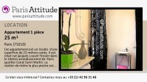 Appartement Studio à louer - Canal St Martin, Paris - Ref. 3292