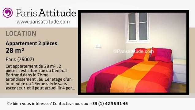 Appartement 1 Chambre à louer - Ecole Militaire/Unesco, Paris - Ref. 5502