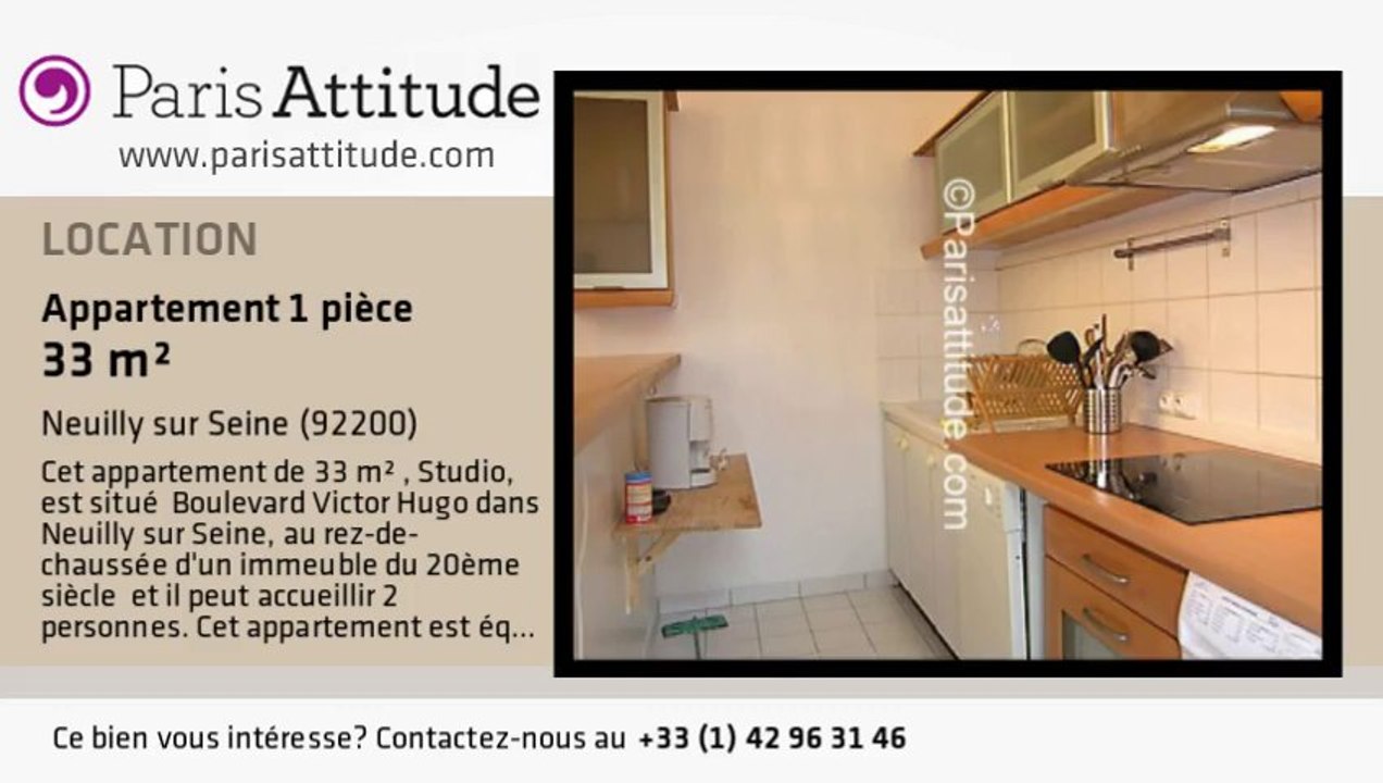 Appartement Studio à louer - Neuilly sur Seine, Neuilly sur Seine - Ref. 6763