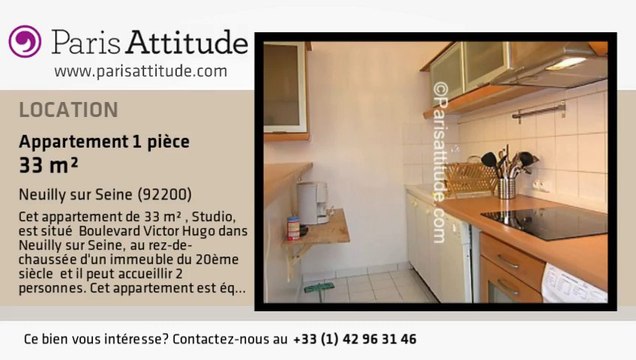 Appartement Studio à louer - Neuilly sur Seine, Neuilly sur Seine - Ref. 6763