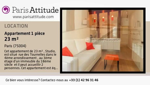 Appartement Studio à louer - Place des Vosges, Paris - Ref. 8070