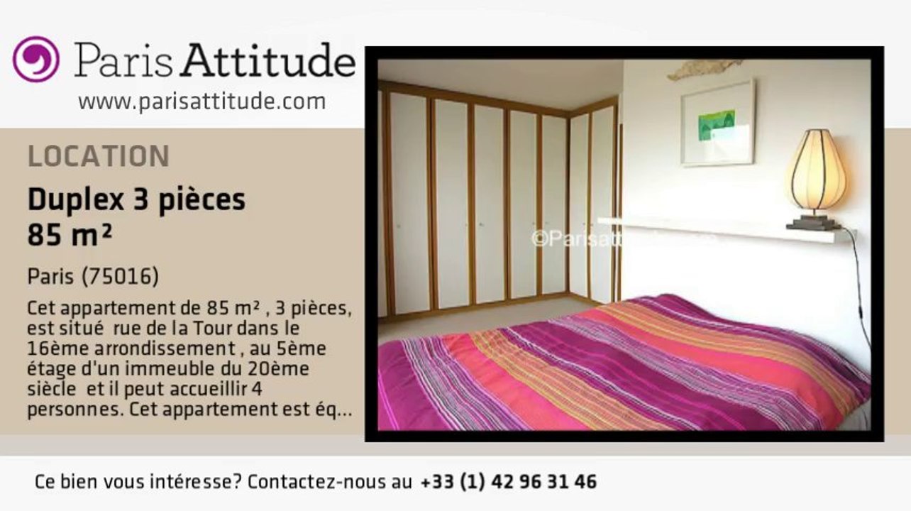 Duplex 2 Chambres à louer - Trocadéro, Paris - Ref. 5900