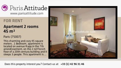 1 Bedroom Apartment for rent - Tour Eiffel, Paris - Ref. 6617