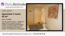 1 Bedroom Apartment for rent - Champs Elysées, Paris - Ref. 1777