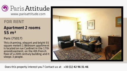 1 Bedroom Apartment for rent - Wagram, Paris - Ref. 3141
