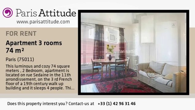 2 Bedroom Apartment for rent - Bastille, Paris - Ref. 7740