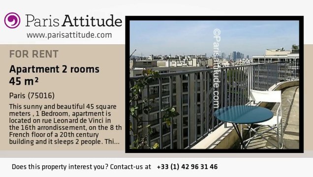 1 Bedroom Apartment for rent - Avenue Foch, Paris - Ref. 2157