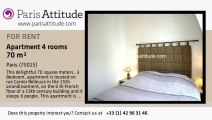 3 Bedroom Apartment for rent - Motte Piquet Grenelle, Paris - Ref. 7044