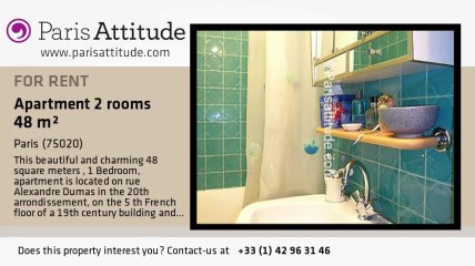 1 Bedroom Apartment for rent - Nation, Paris - Ref. 5803