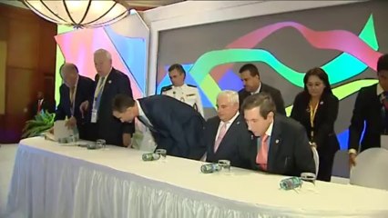 Rajoy asegura en Panamá que "la cumbre será un éxito"
