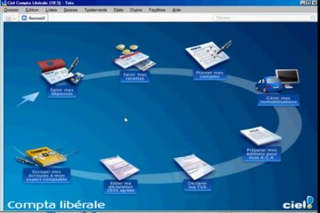 Bureau comptable-interface ciel compta libérale