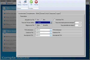 cabinet comptable -  gestion tva réel ciel comptabilité libérale.