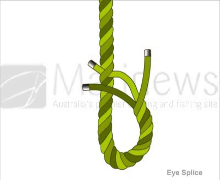 How to tie  Eye Splice Knot