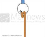 How to tie  Fisherman's Bend Half Hitch Knot