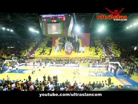 Galatasaray MP - Anadolu Efes Koreografi