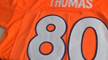 Nike nfl elite jerseys details review of Denver Broncos #80 Orange color on