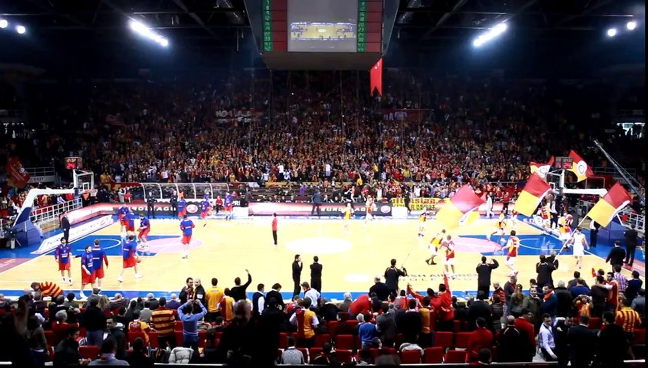 Galatasaray MP - CSKA Moscow " Desibel ölçümü Omuz Omuza"