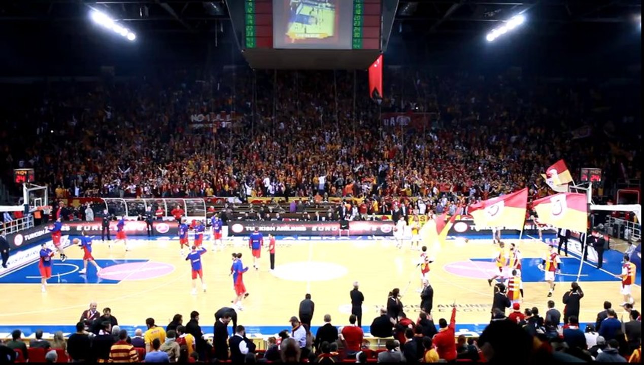 Galatasaray MP - CSKA Moscow " Desibel ölçümü Üçlü"