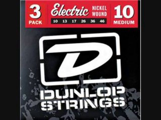 Скачать видео: Dunlop Nickel Plated Electric Strings Review