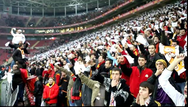 STSL 22. Hafta Galatasaray - Ankaragücü 58. Dakika Protesto (Full HD)