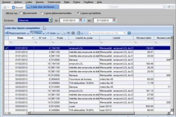 Comptable fiscaliste - consultation des écritures ciel compta libérale.