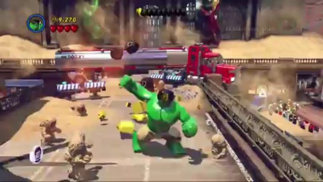 Lego Marvel Super Heroes Demo Gameplay Walkthrough