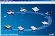 cabinet comptable -  interface ciel compta libérale.