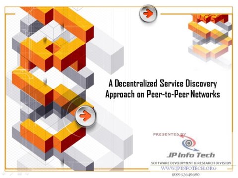 A Decentralized Service Discovery Approach on Peer-to-Peer Networks