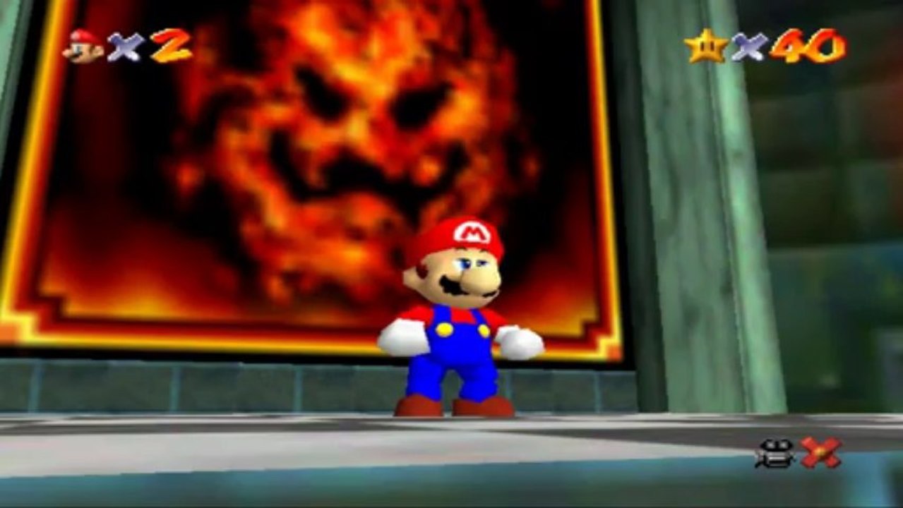Super Mario 64 - Laves Fatales - Etoile 1 : Cramez le Gros Moche