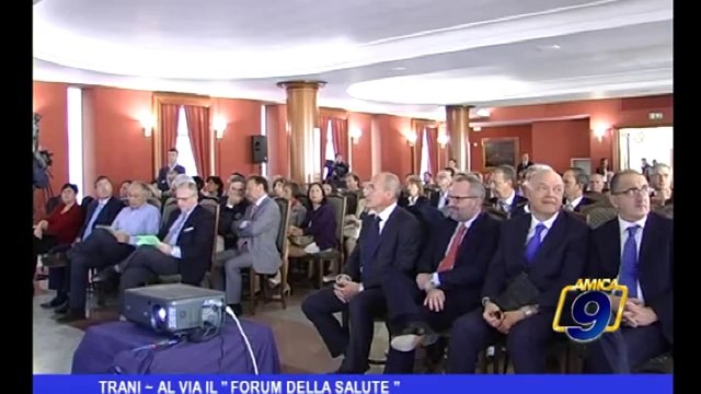 Trani | Al via il Forum della Salute