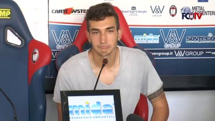 Crotone-Virtus Lanciano, Danilo Cataldi in conferenza