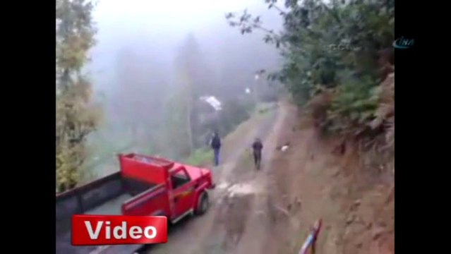 Rize'de kurbanlık hayvan 3 kişiyi böyle sürükledi - VİDEO İZLE - olay53.com