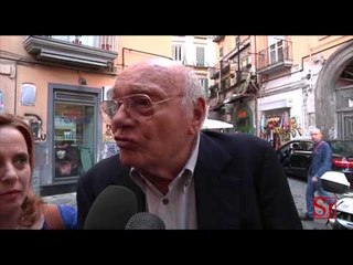 Napoli - Francesco Rosi inaugura il "Cinema Esteso" (17.10.13)