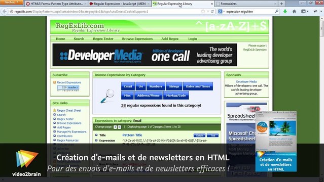 Aller plus loin en HTML5 : Les formulaires - trailer | video2brain.com