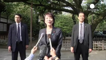 Controversial visit to shrine of Japanese war dead...