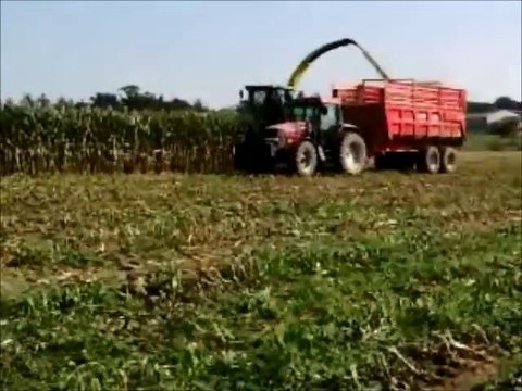 Ensilage de Maïs 2011 N°7 fin du chantier