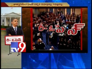 Shut down period ends in America